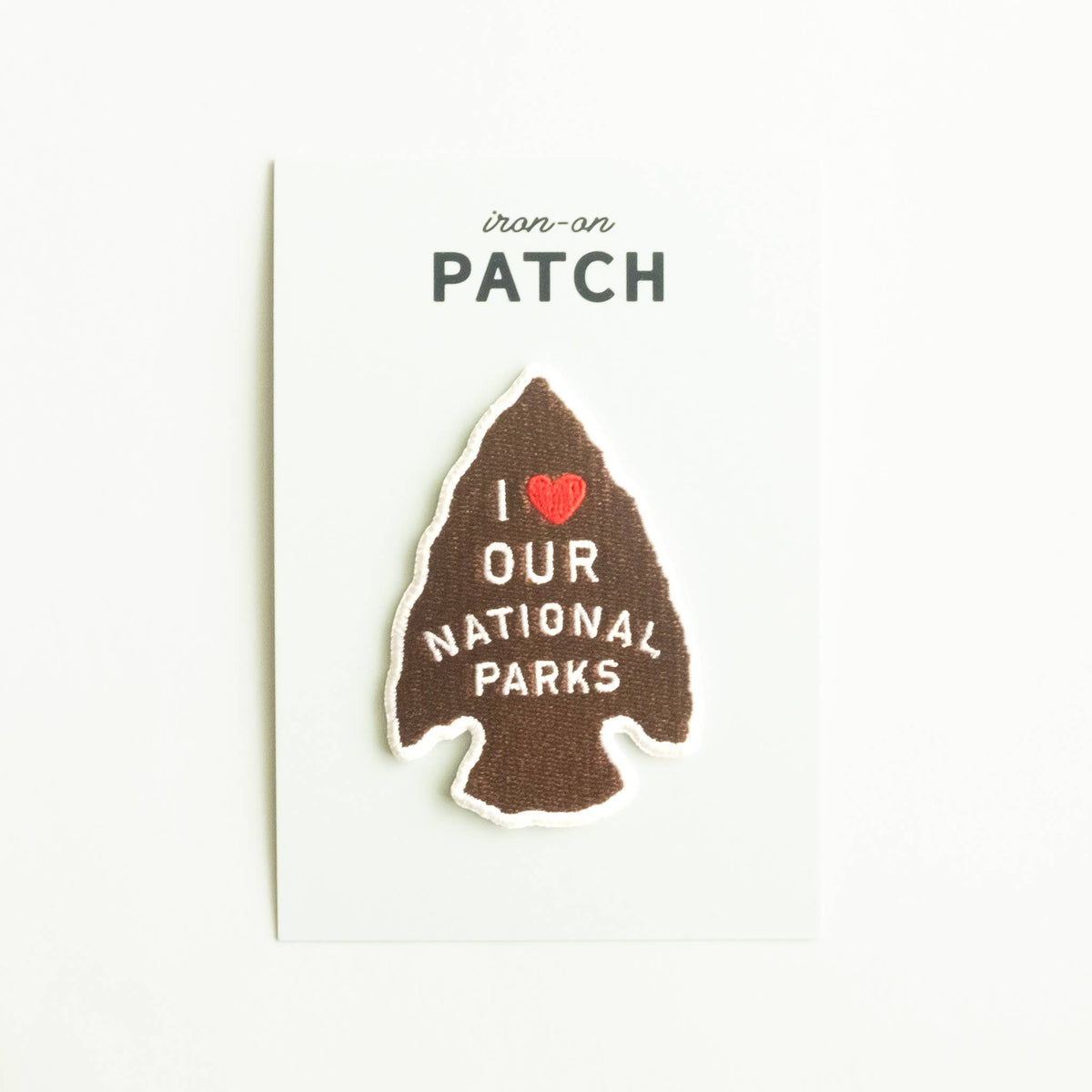 I Love Our National Parks Iron on Patch