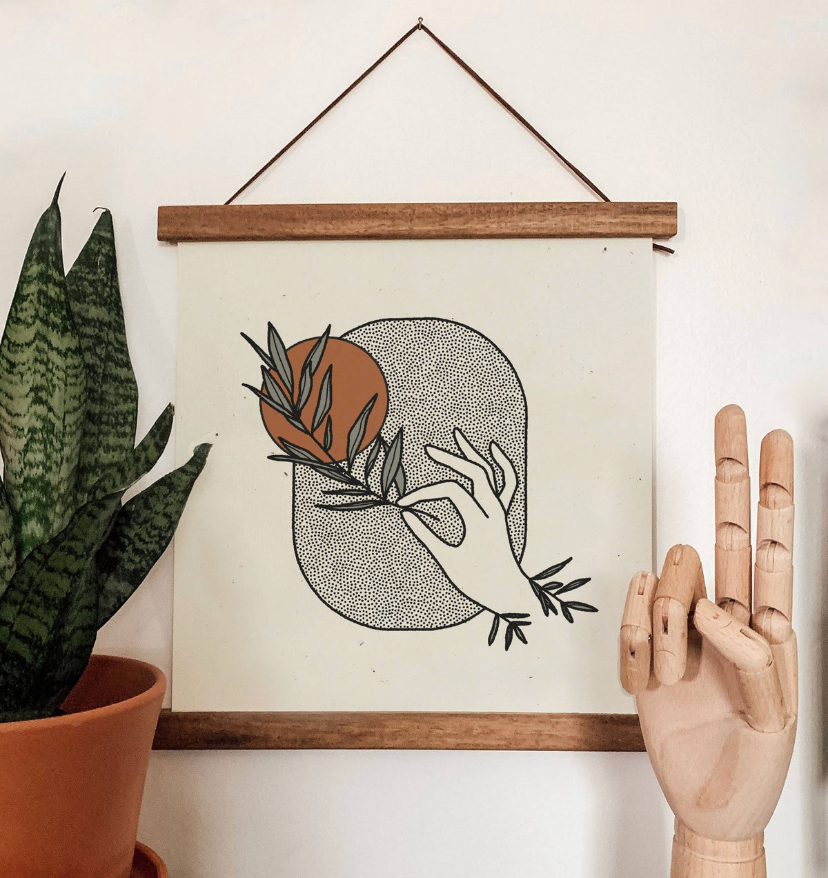 Olive Branch Art Print