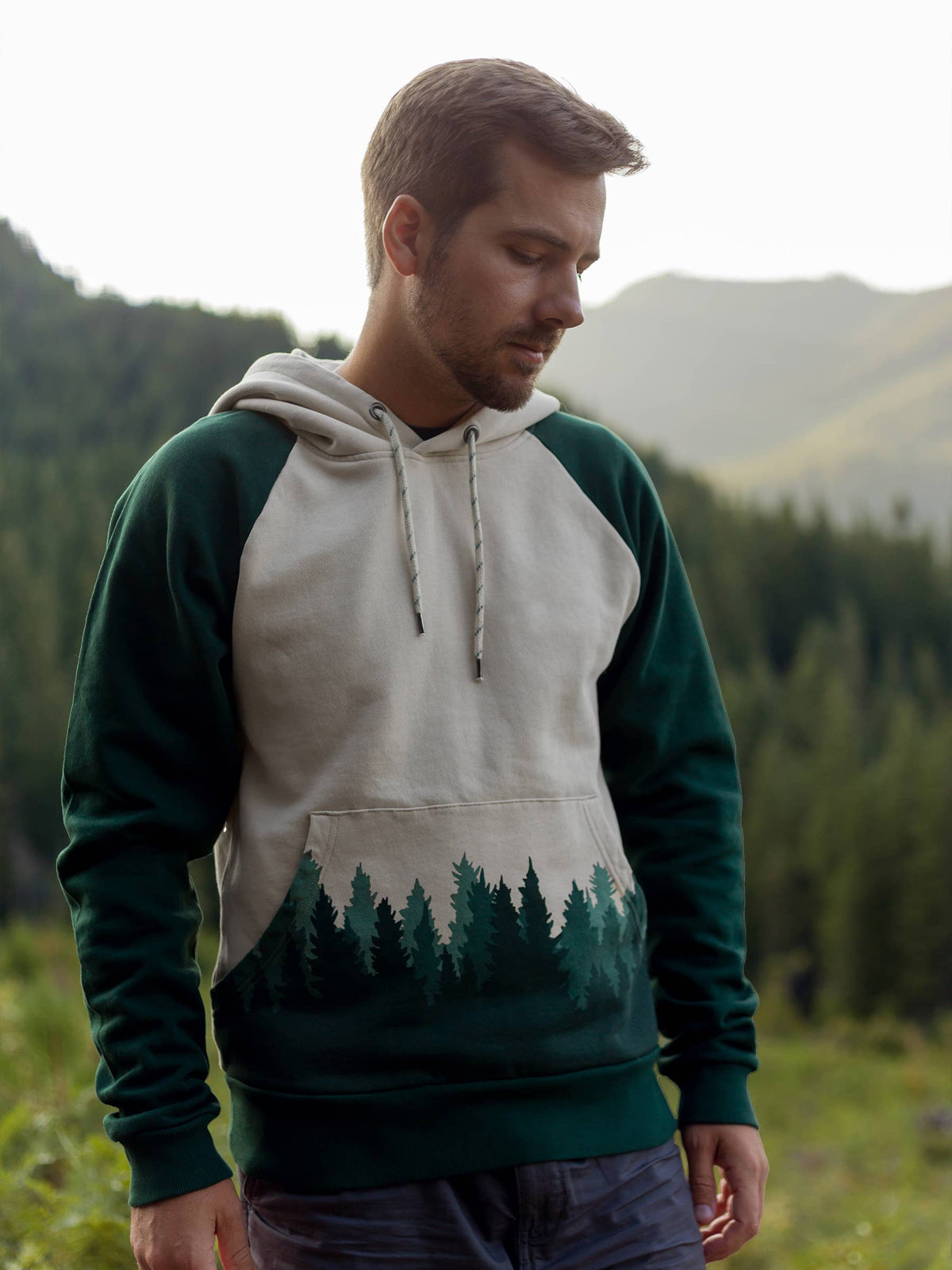 Fading Forest Organic Hoodie