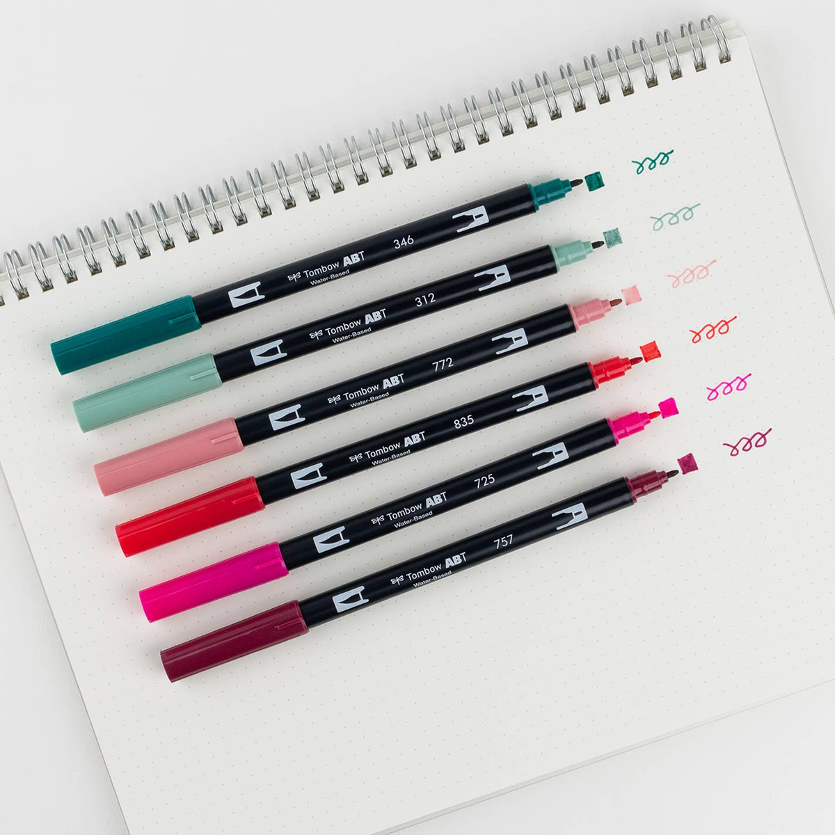 Dual Brush Pen Art Markers – Very Berry