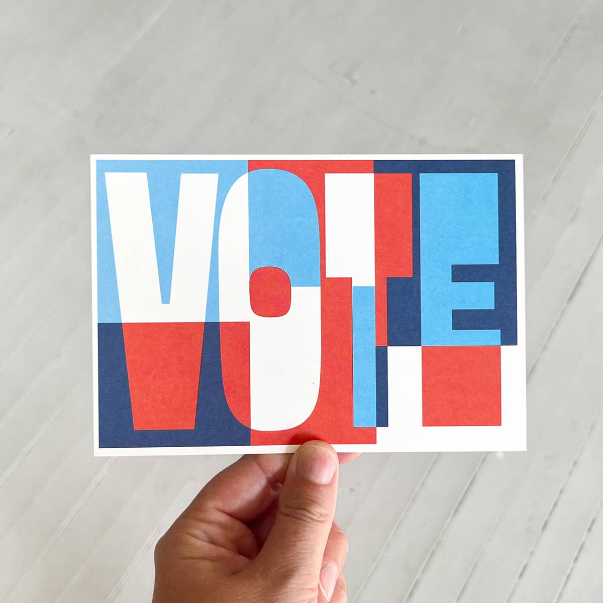 Vote Political Action Postcard