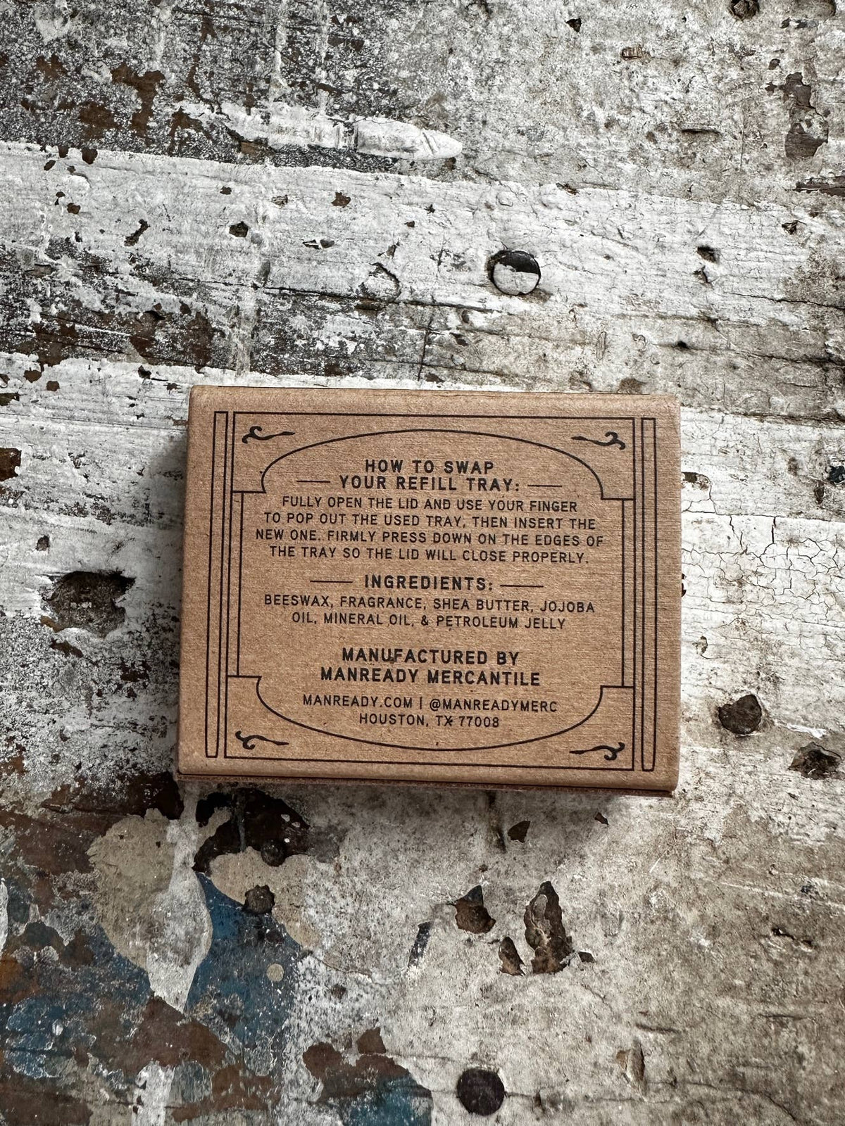 ANVIL | Solid Cologne | Refill Tray