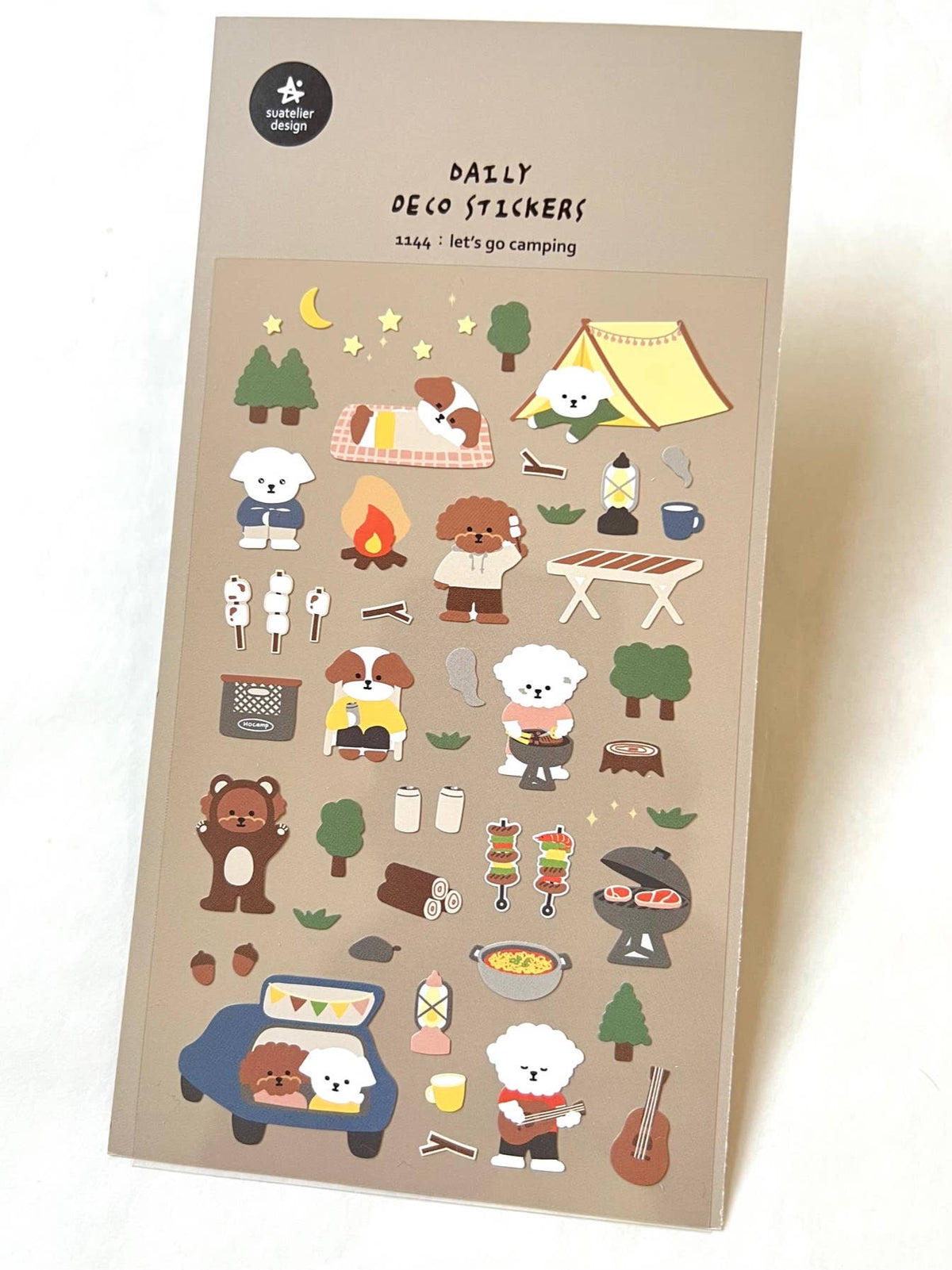 LET&#39;S GO CAMPING STICKERS