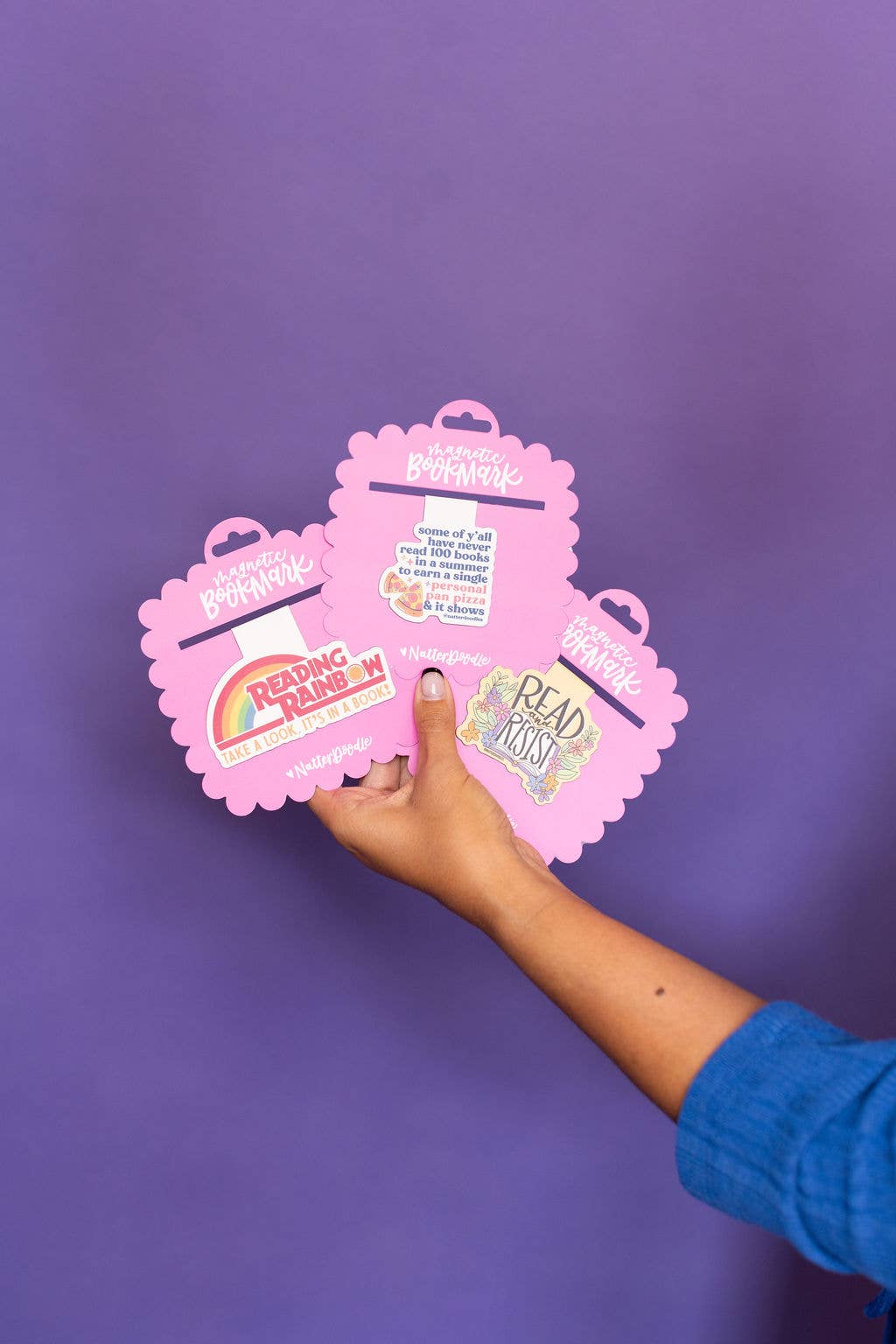 Book It Personal Pan Pizza Magnetic Bookmark
