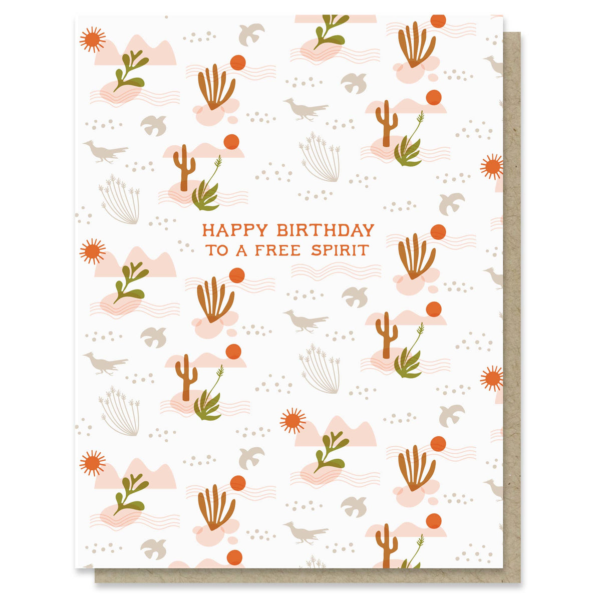 Happy Birthday to a Free Spirit Card