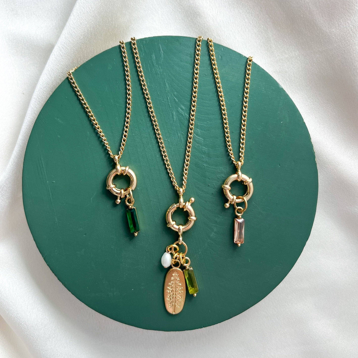 Pine Tree Trio Necklace