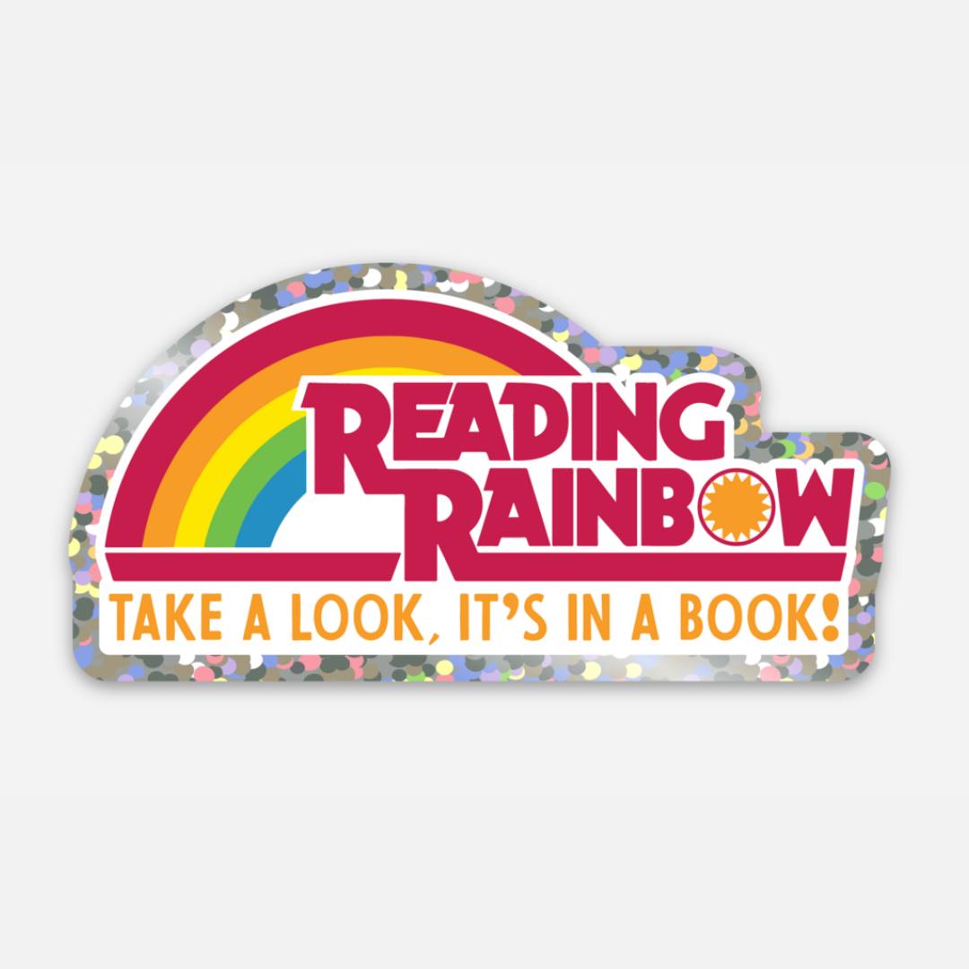 Reading Rainbow Sticker