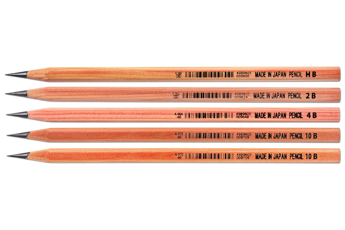 Cedar Calligraphy Pencils - Set of 5