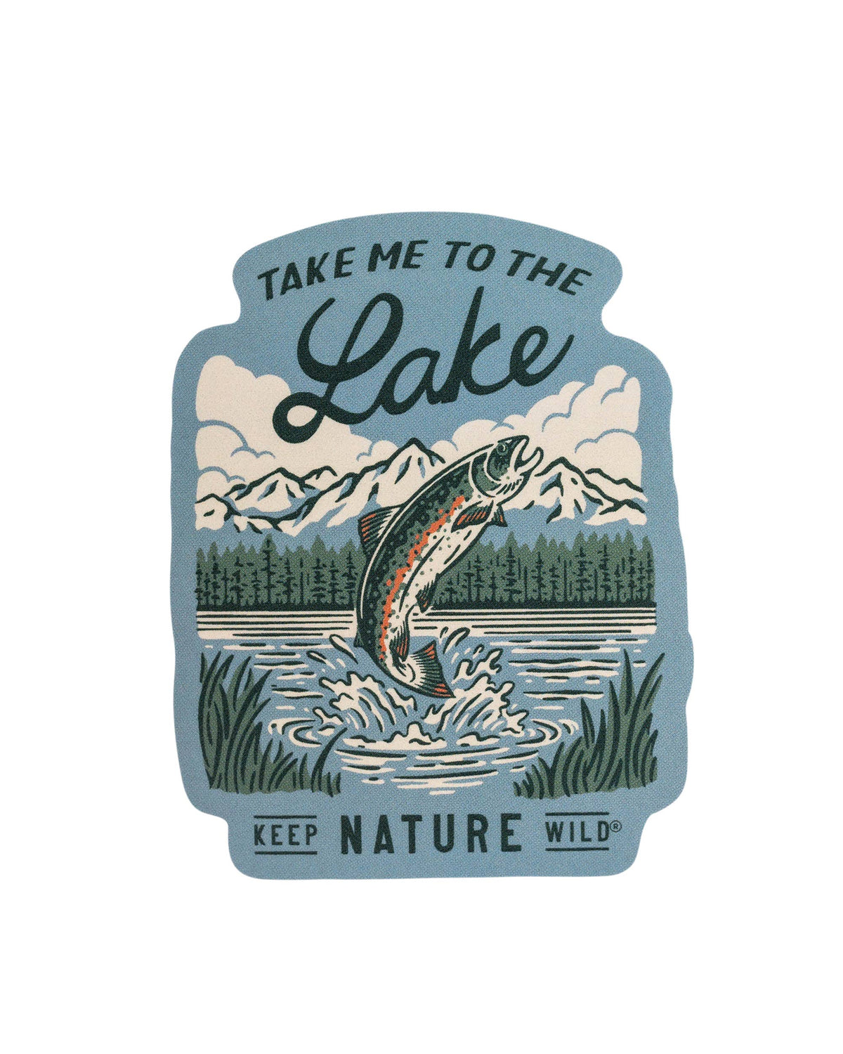 Take Me To The Lake | Sticker