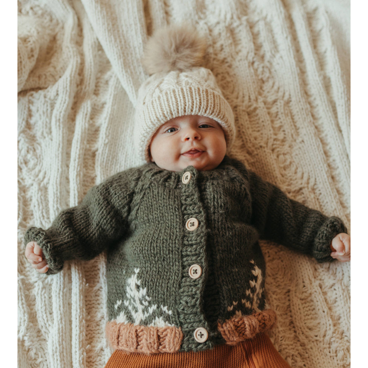 Forest Loden Cardigan Sweater Baby &amp; Toddler