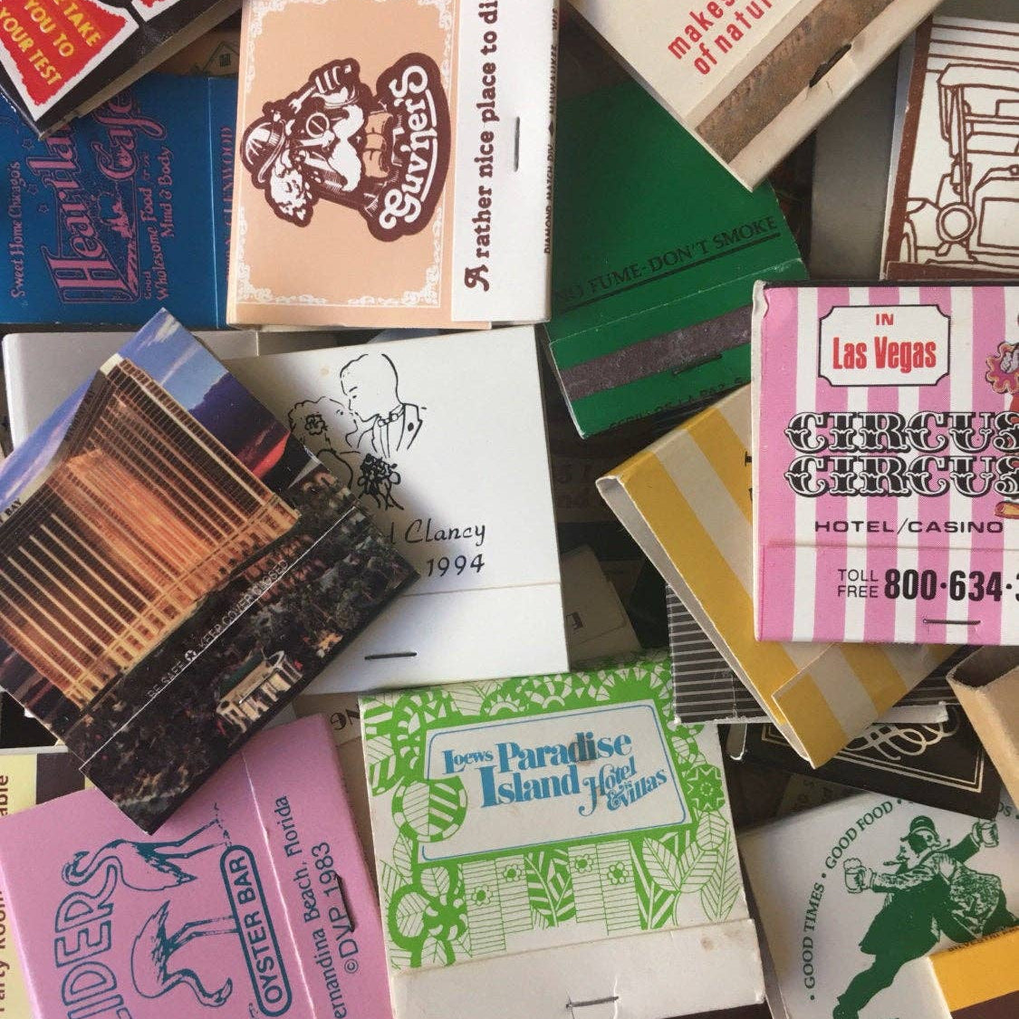 Vintage Matchbooks