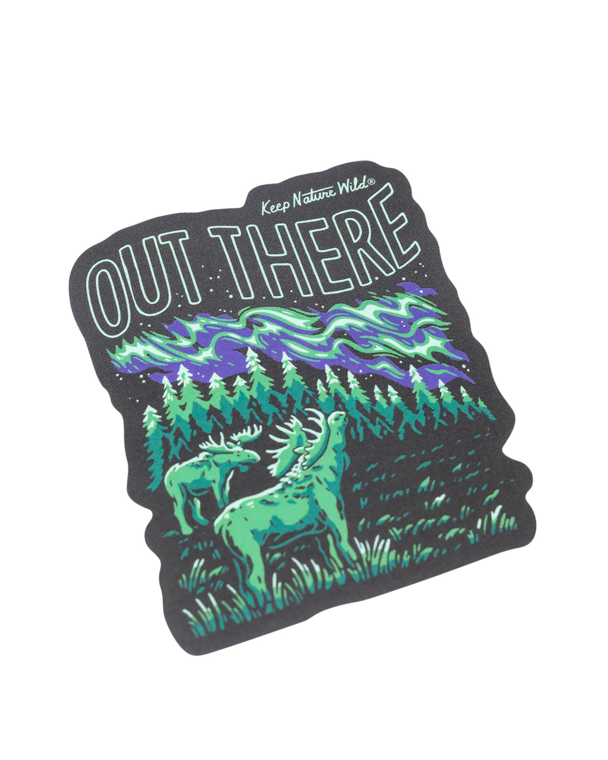 Out There Moose | Sticker
