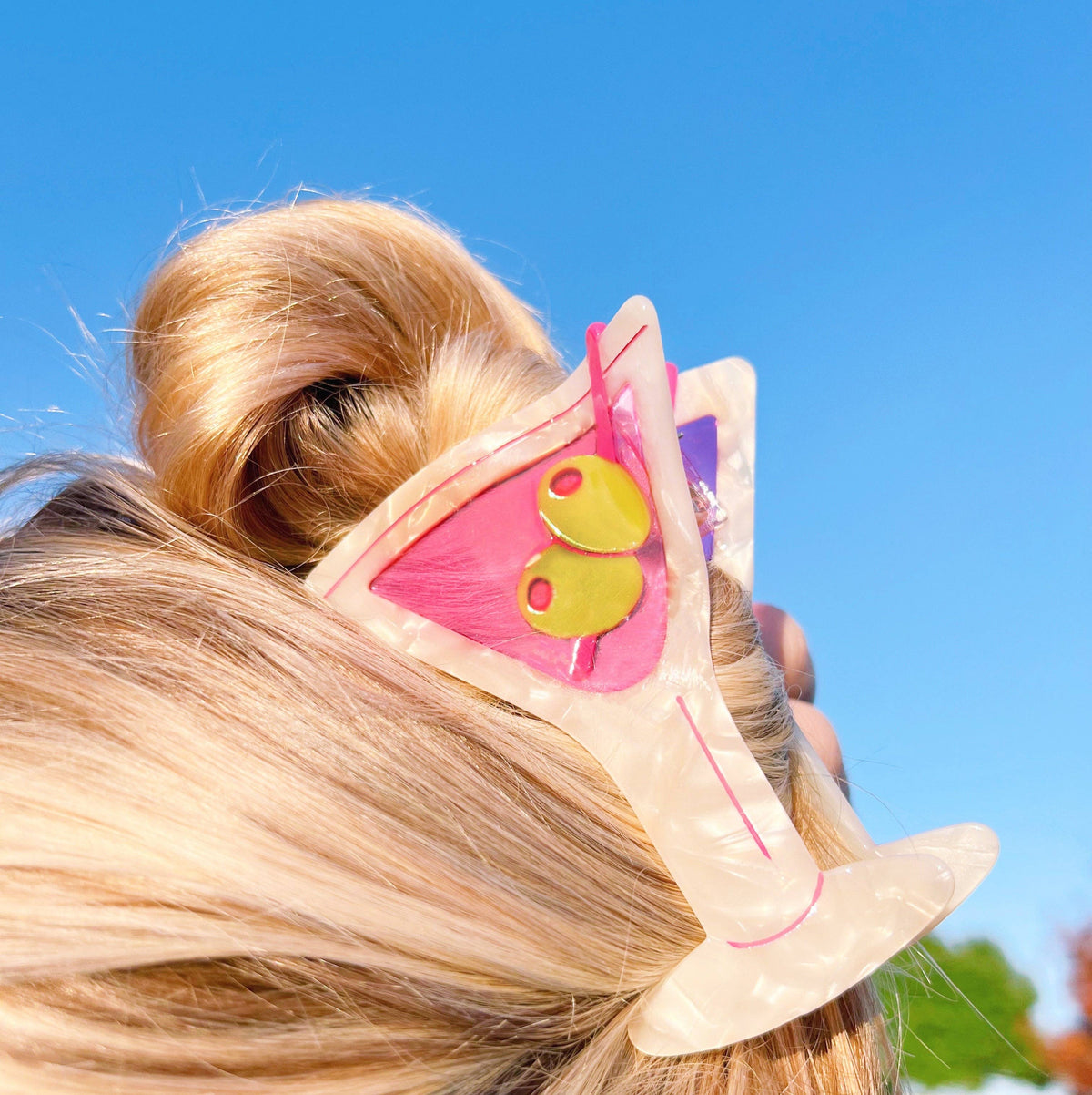 Say Cheers Hair Clip