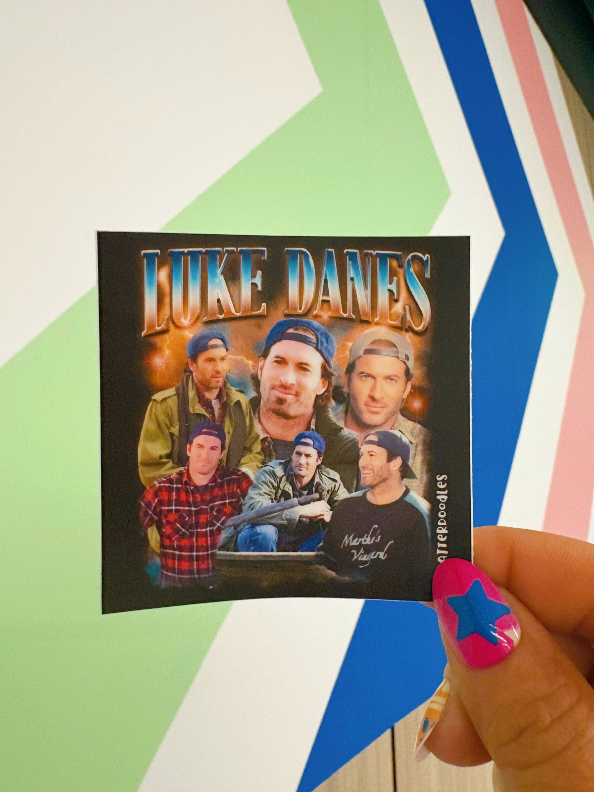 Luke Danes Gilmore Girls Waterproof Vinyl Sticker