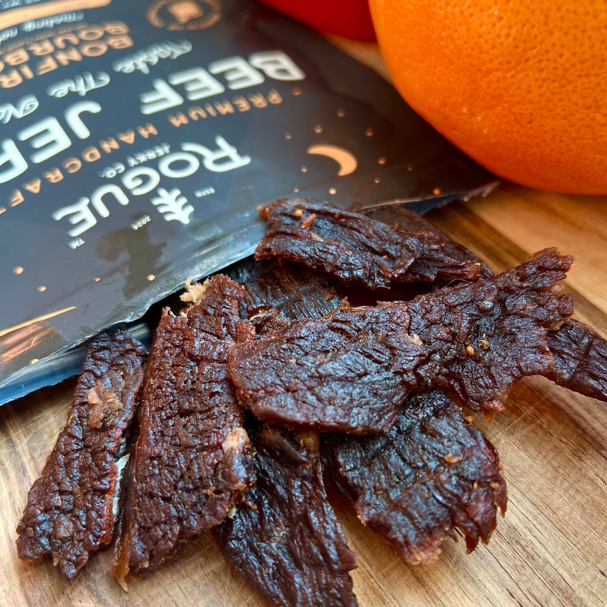 Bonfire Bourbon Beef Jerky