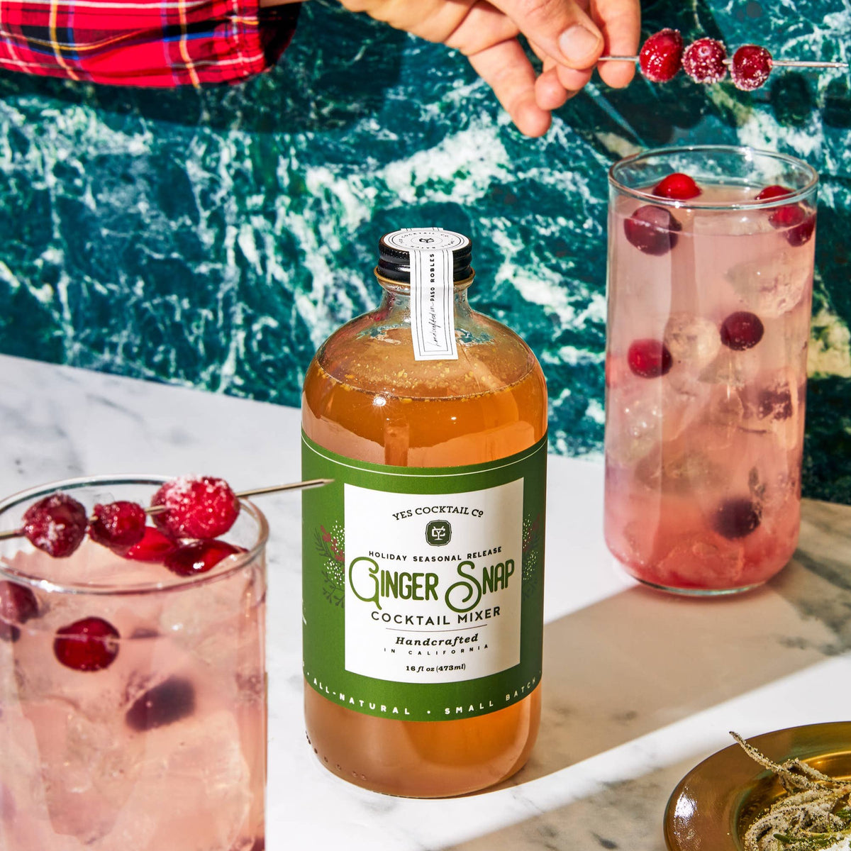 Holiday Seasonal : Gingersnap Cocktail Mixer