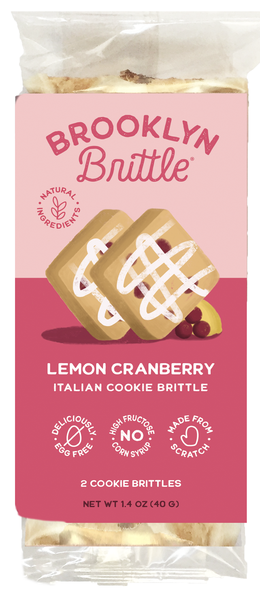 Lemon Cranberry Snack Pack - Grab & Go