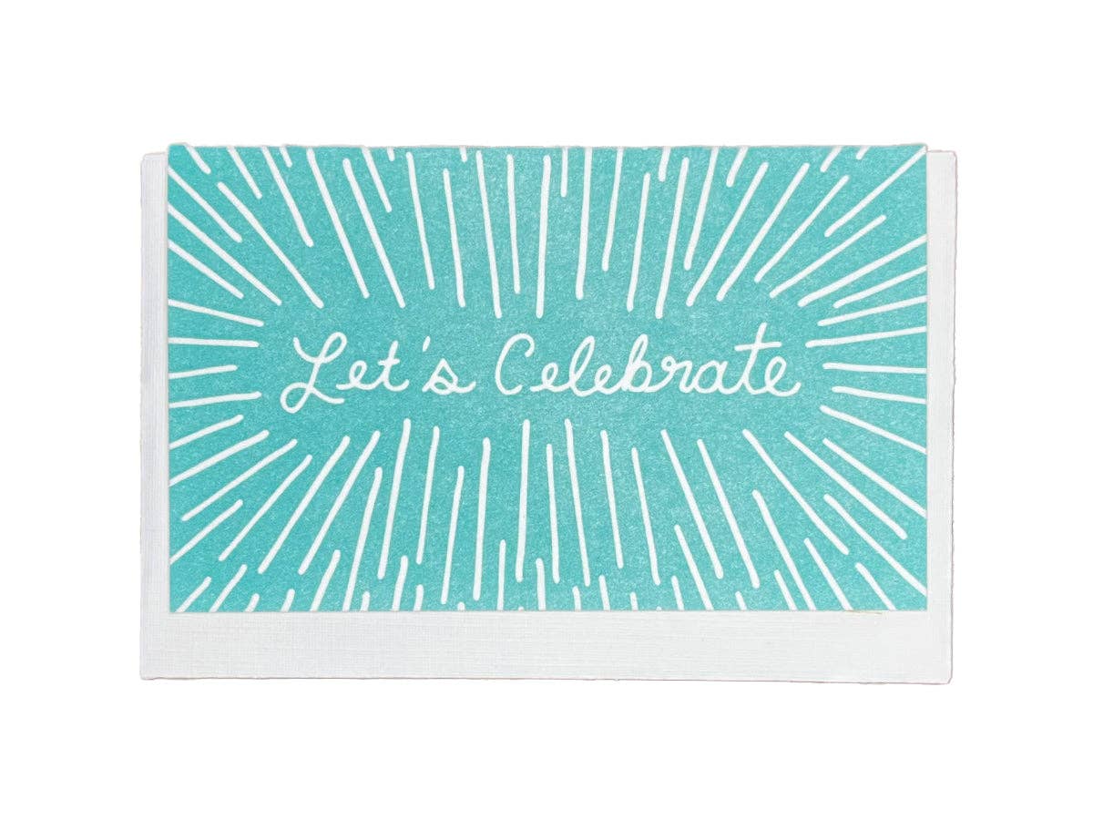 Let&#39;s Celebrate Enclosure Card