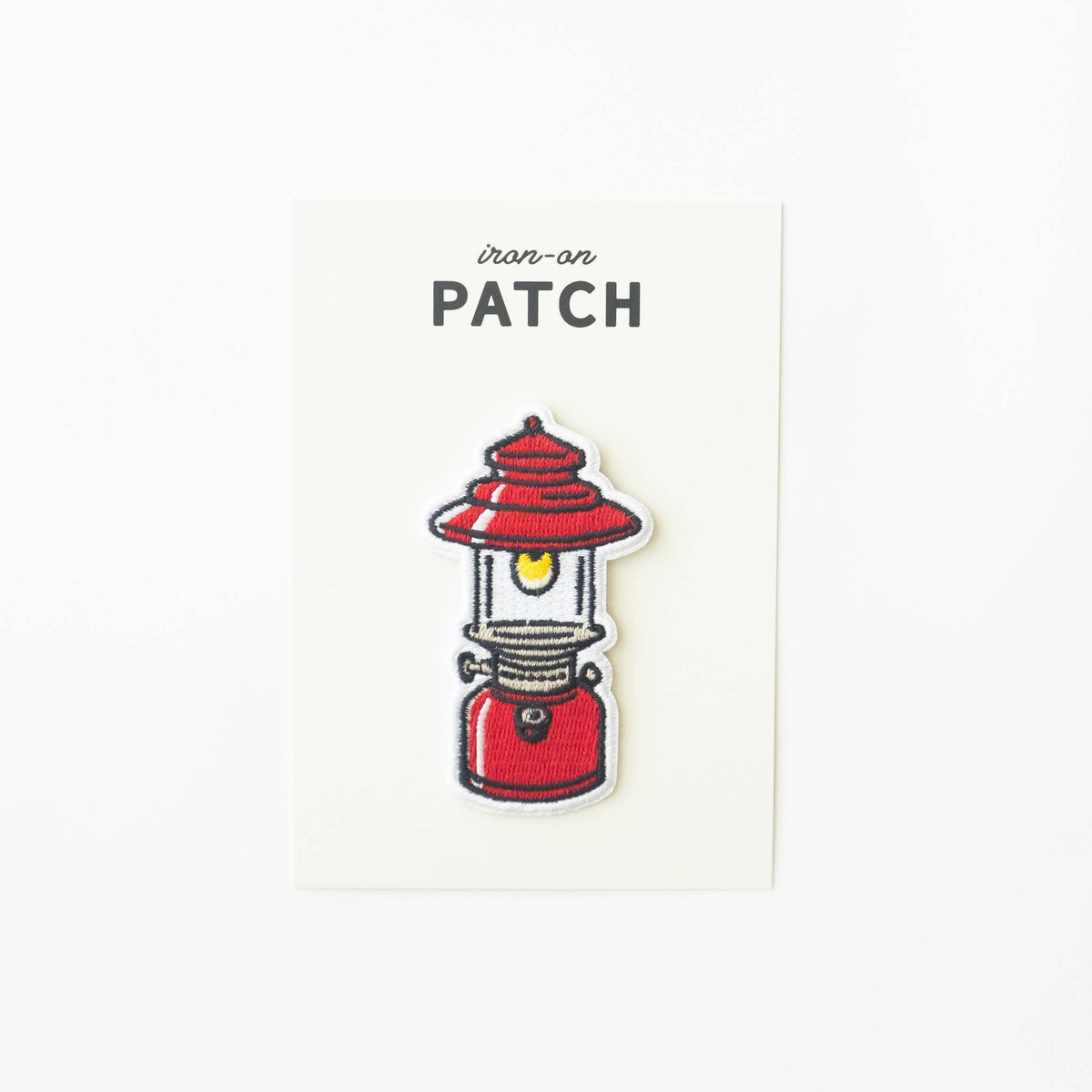 Camping Lantern Iron on Patch
