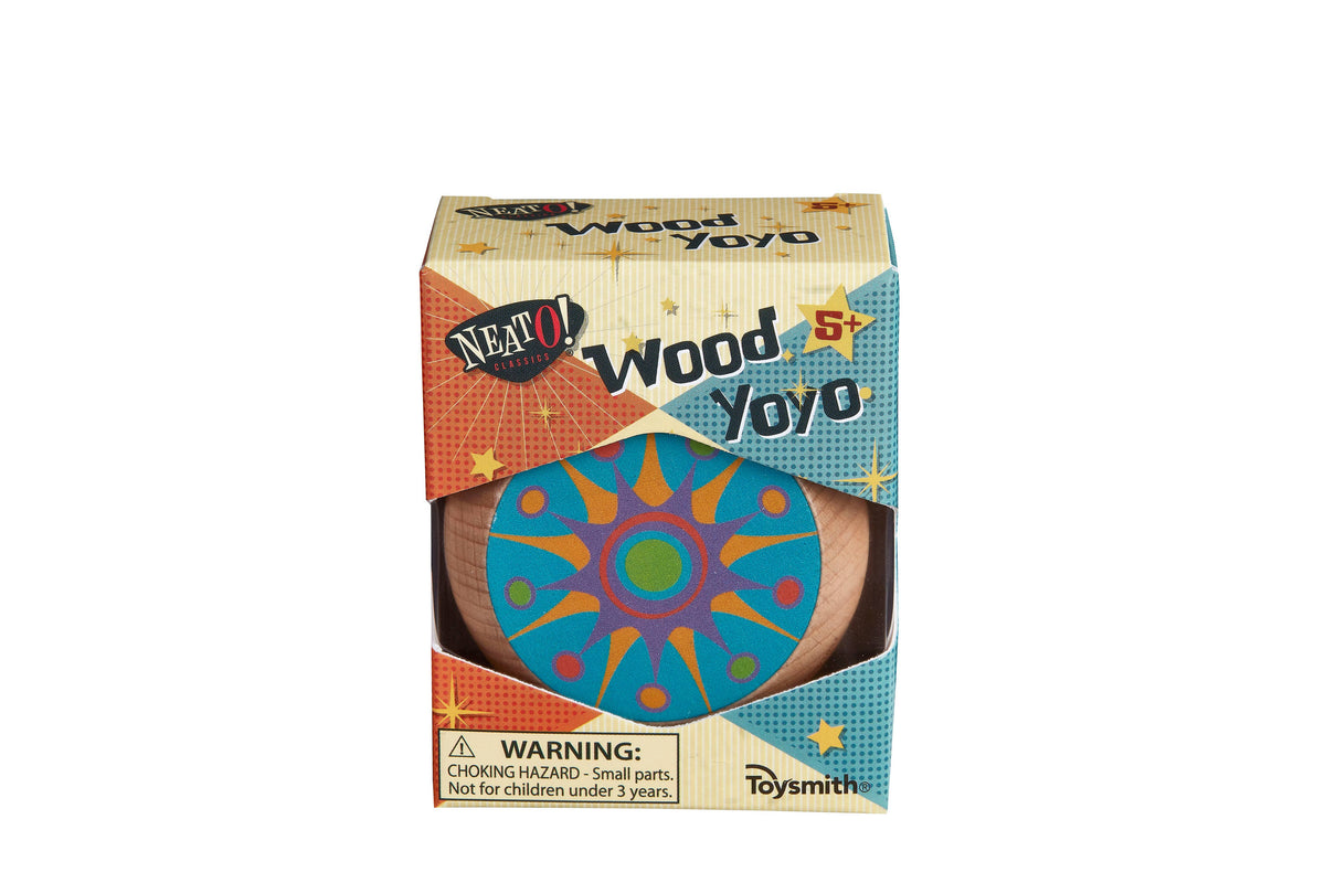 Wood Yo-Yo Retro Classic