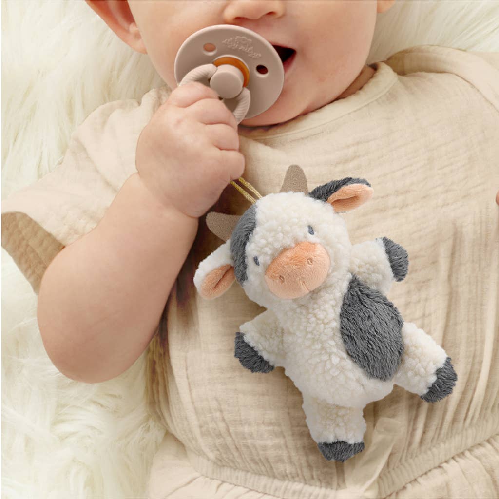 Bitzy Pal Natural Rubber Pacifier &amp; Plush