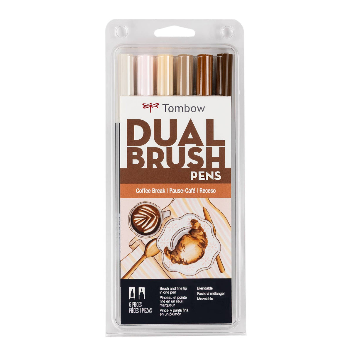 Dual Brush Pen Art Markers – Coffee Break