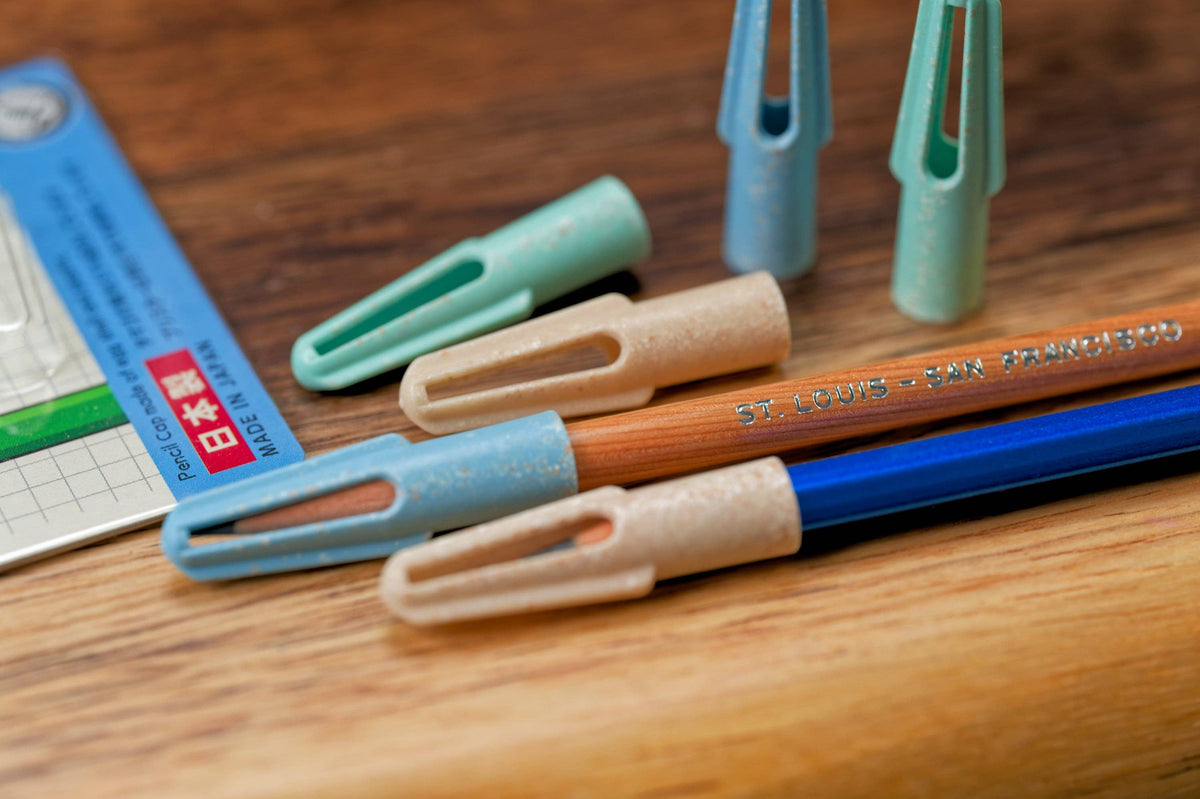 Eggshell Resin Pencil Caps – Set of 6