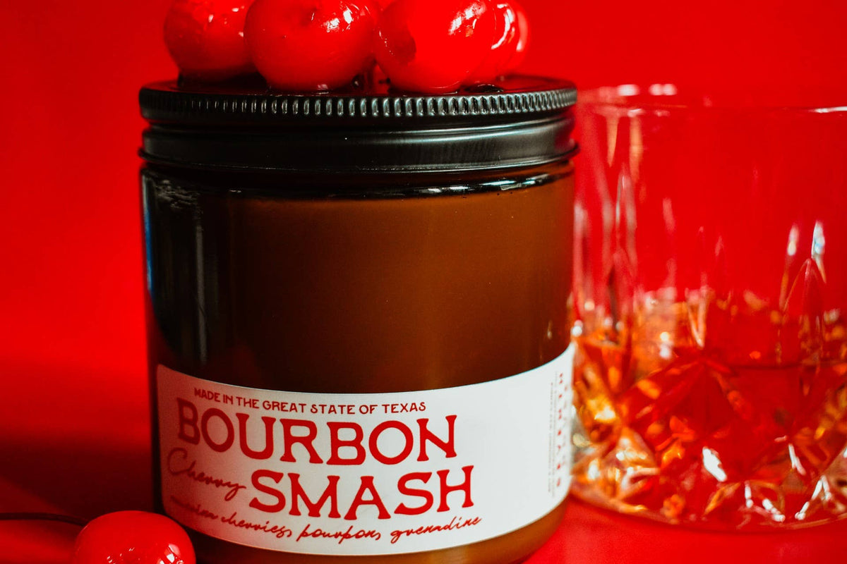 Bourbon Cherry Smash Soy Candle