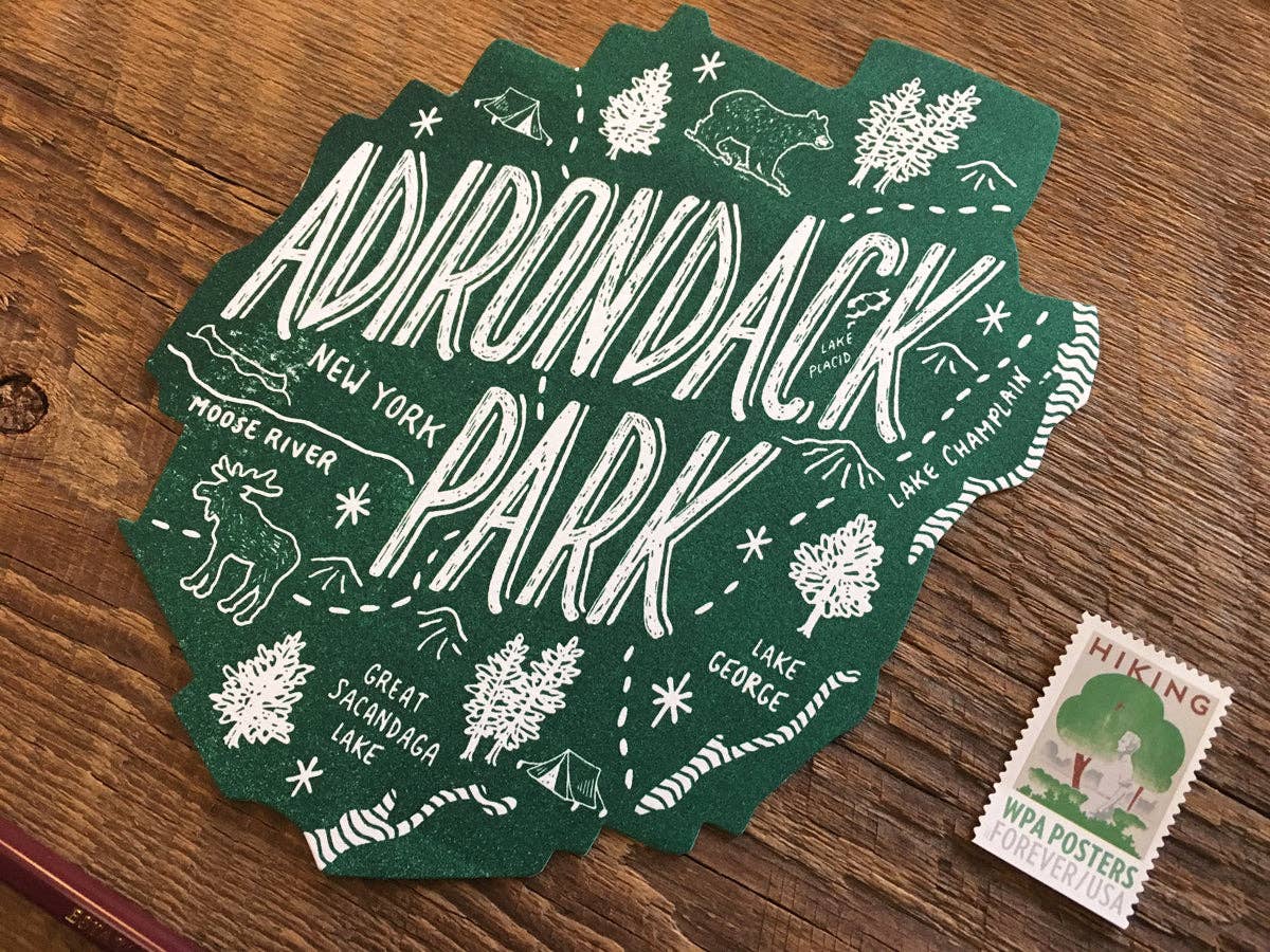 Adirondack State Park Postcard