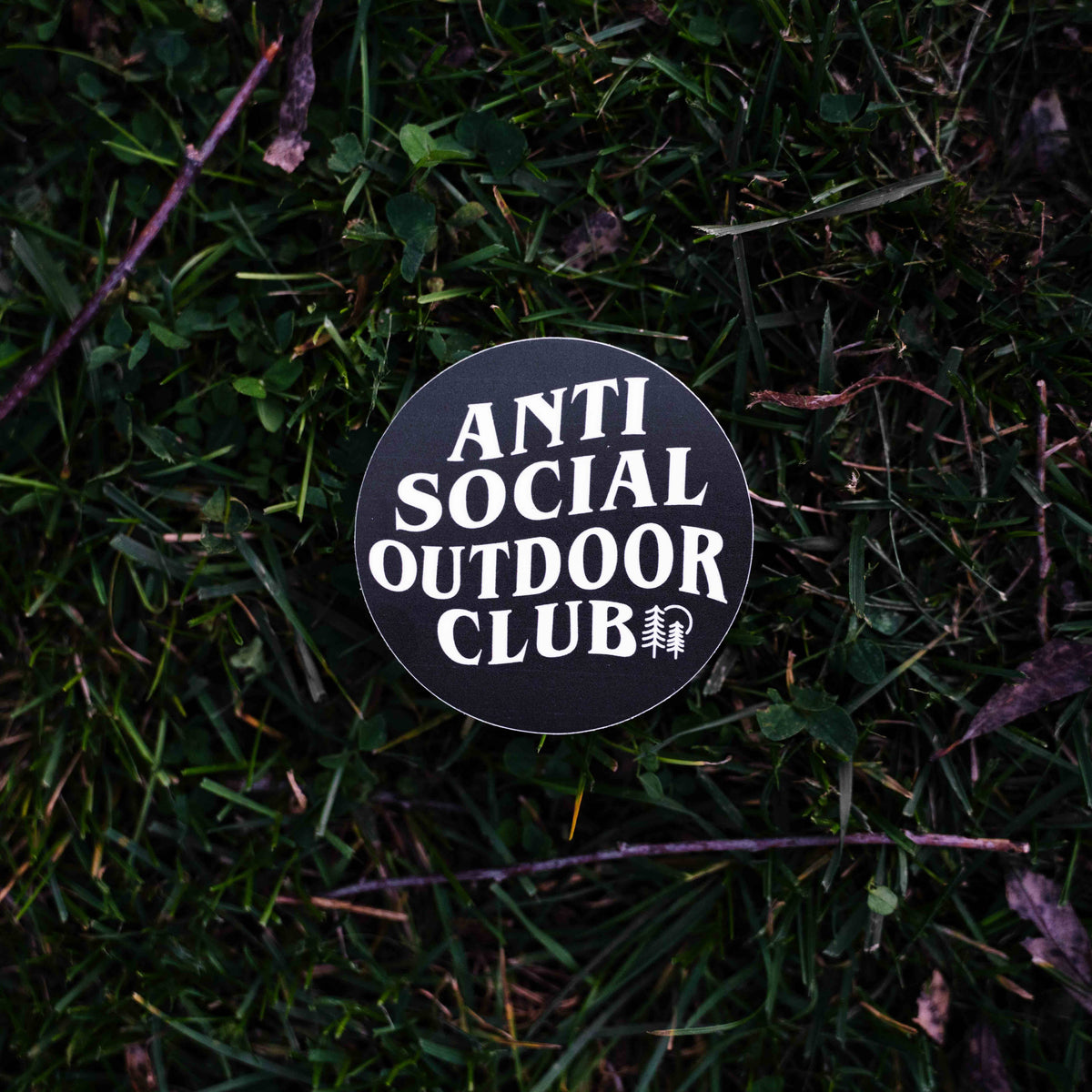 Anti Social Outdoor Club Sticker