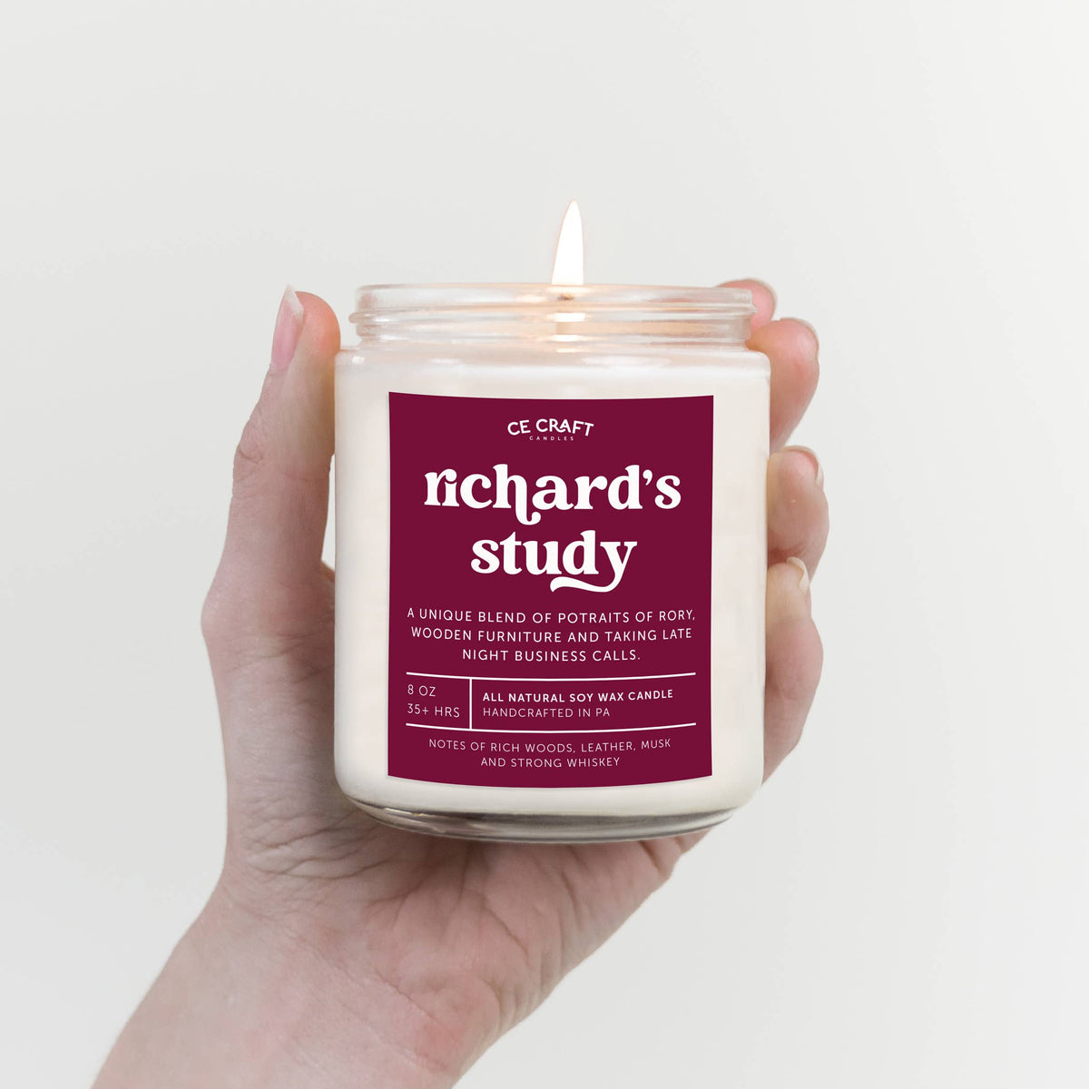 Richard&#39;s Study Scented Candle