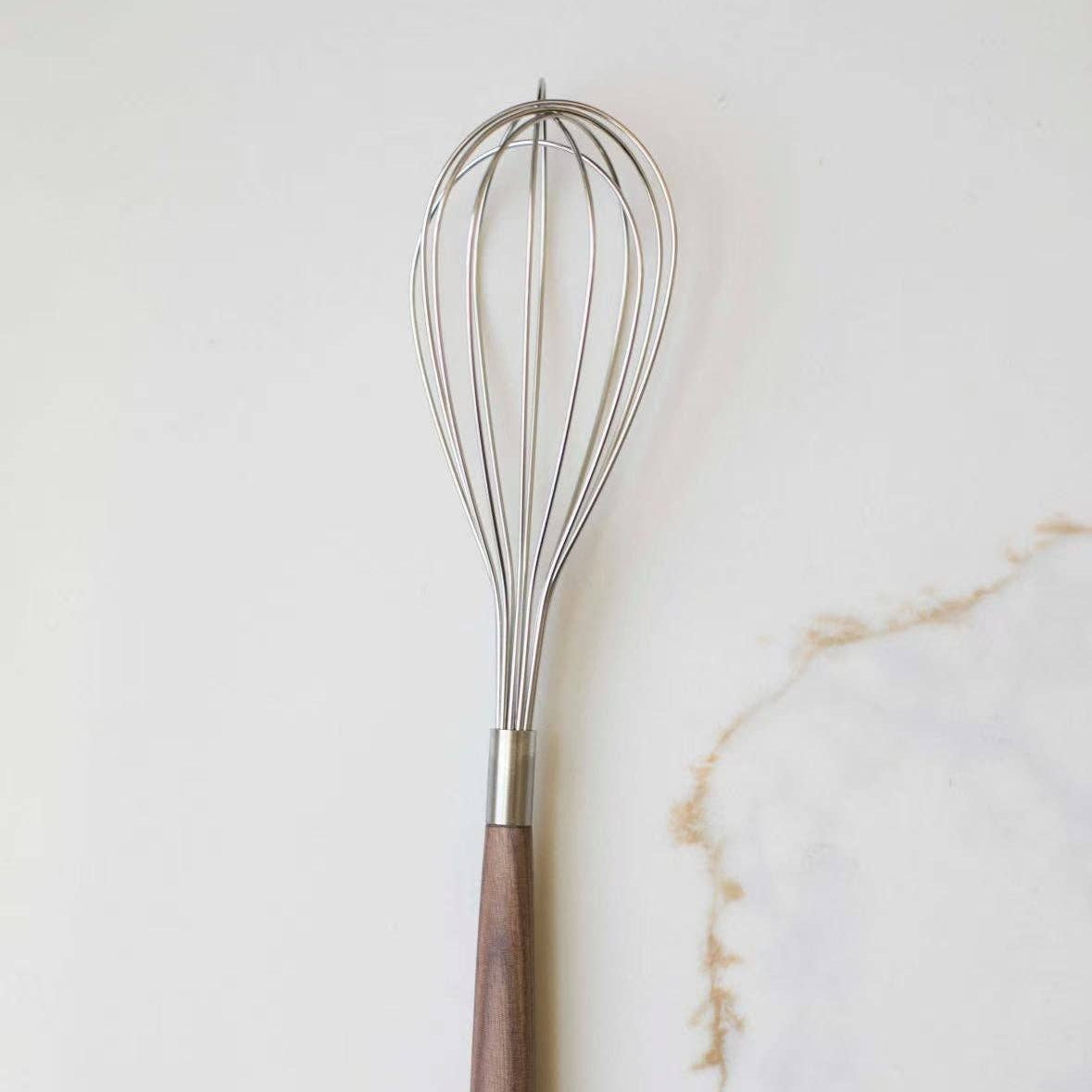 Kitchen Whisk with Wooden Handle