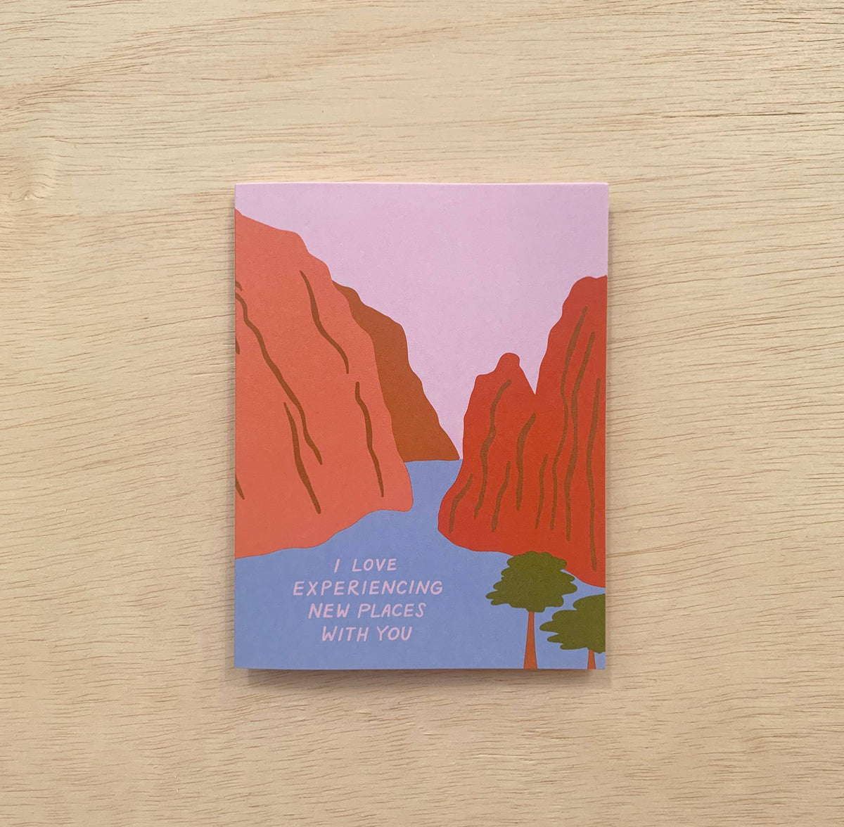 New Places - Love + Anniversary Card