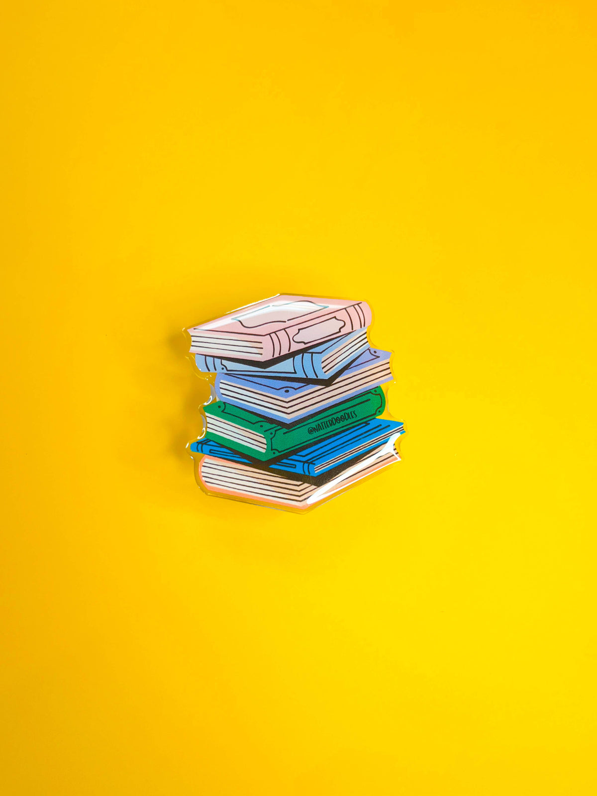 Stacks on Stacks Book Phone Grip – Cute Book Lover