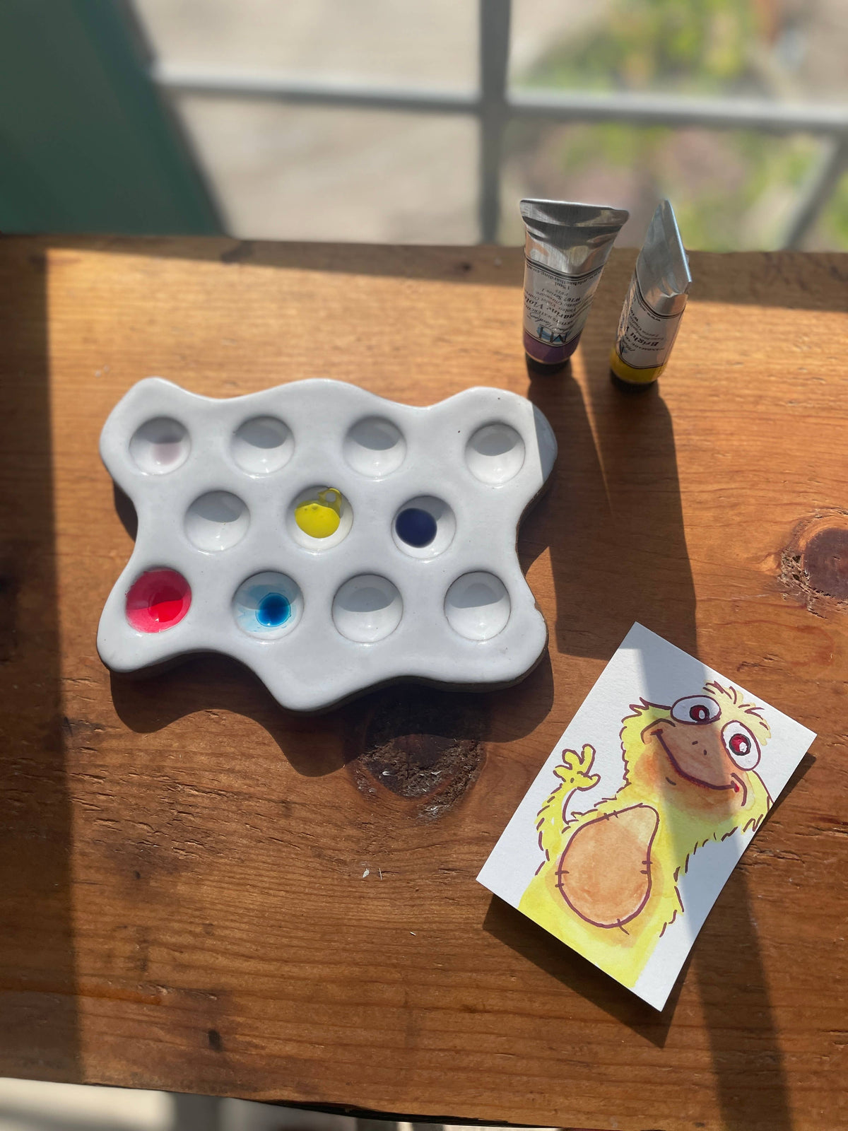 SPLAT Ceramic Artist Paint Palette