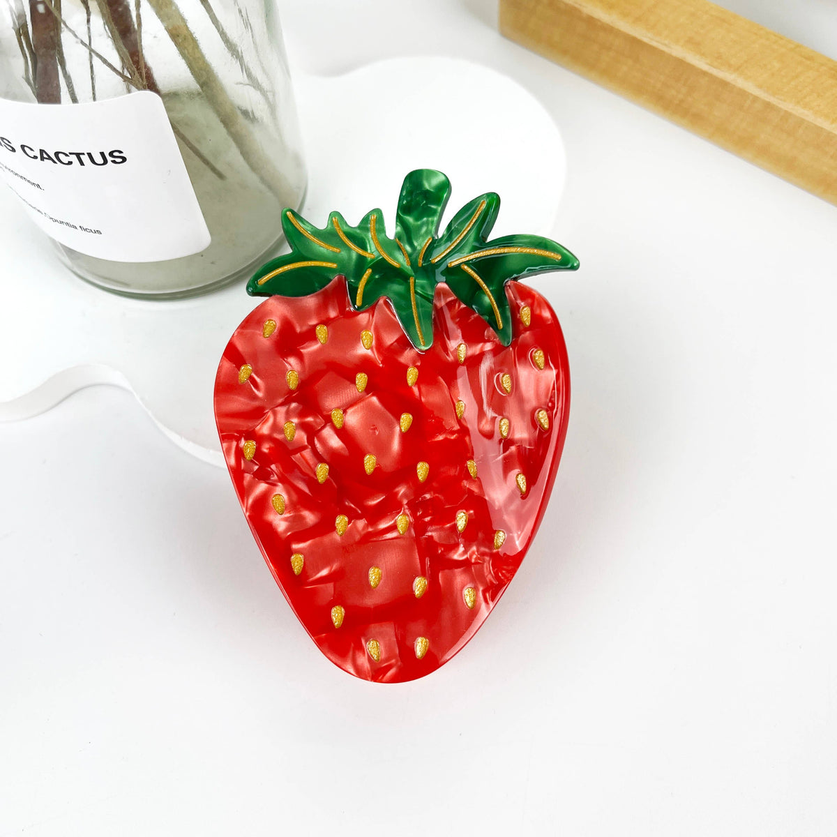 Strawberry Fruit Hair Clip