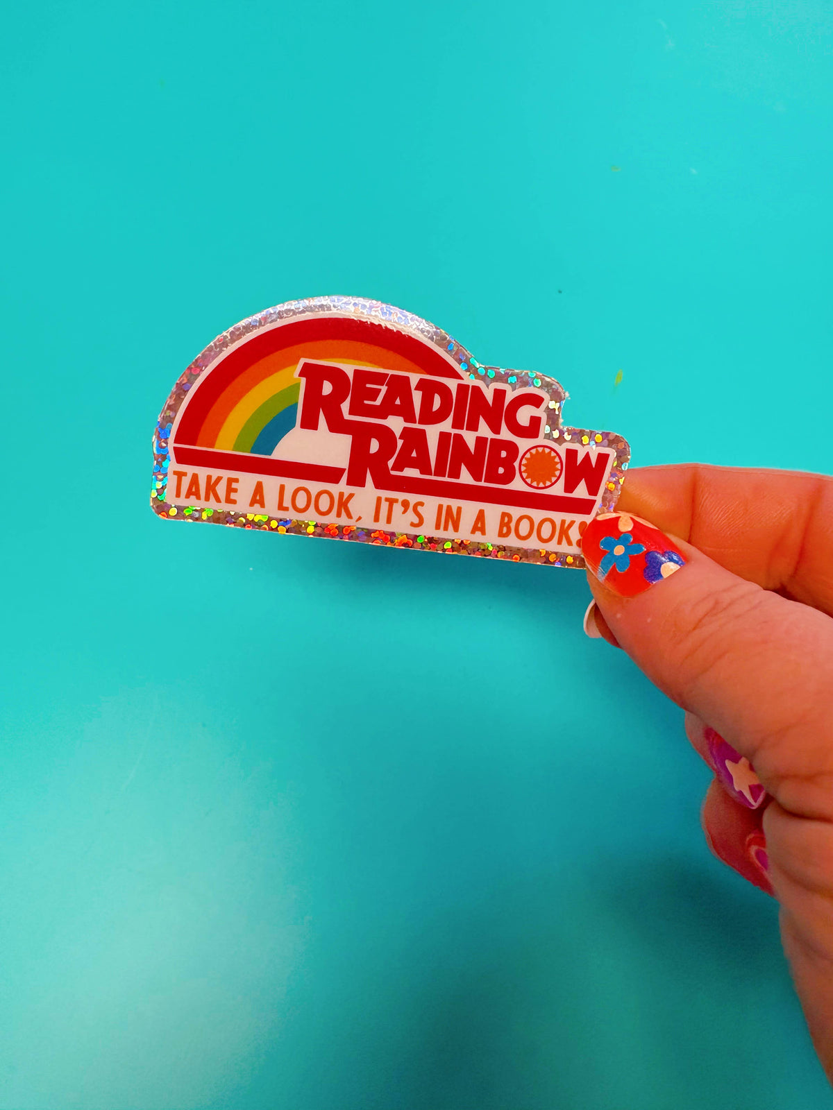 Reading Rainbow Sticker