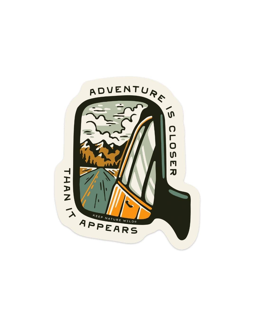 Adventure is Closer | Sticker