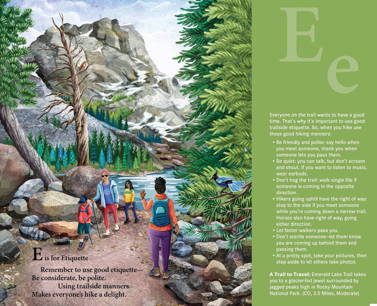 T is for Trails: A Hiking Alphabet Picture Book
