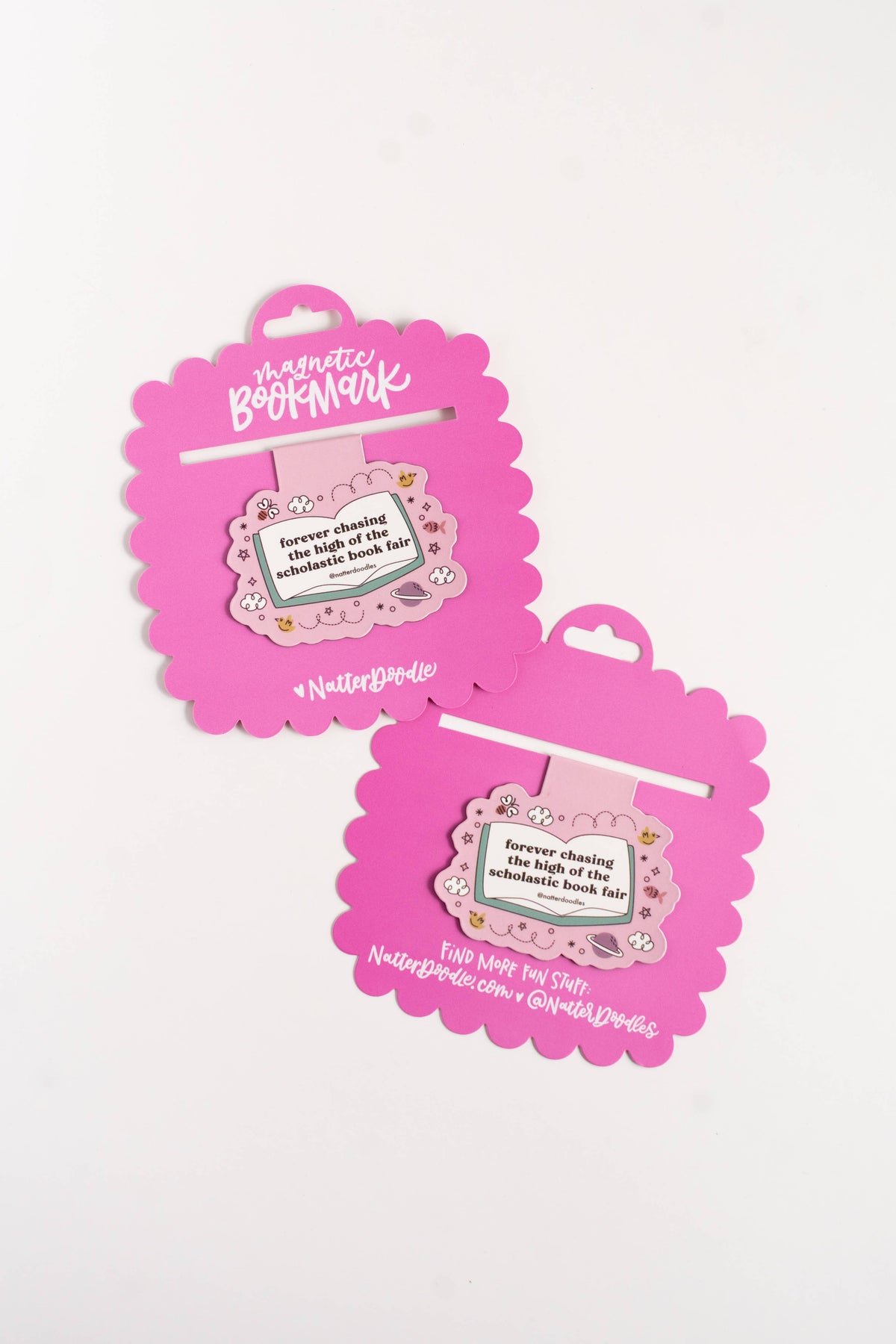 Scholastic Book Fair Magnetic Bookmark – 90s Kid Nostalgia