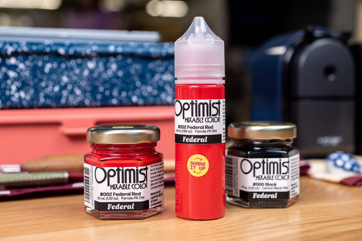 Optimist Pigment Ink, #002 Federal Red