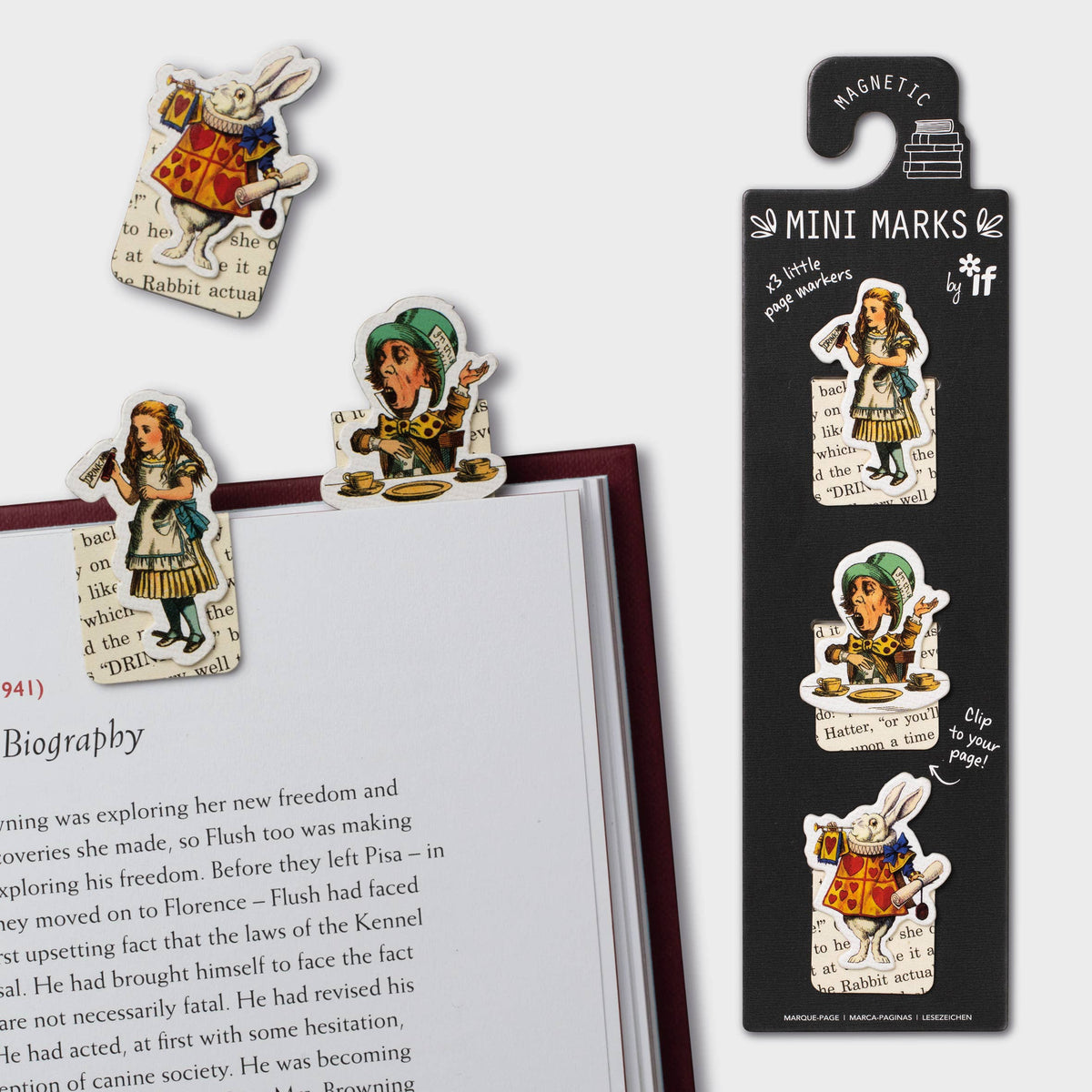 Mini-Marks Magnetic Bookmarks
