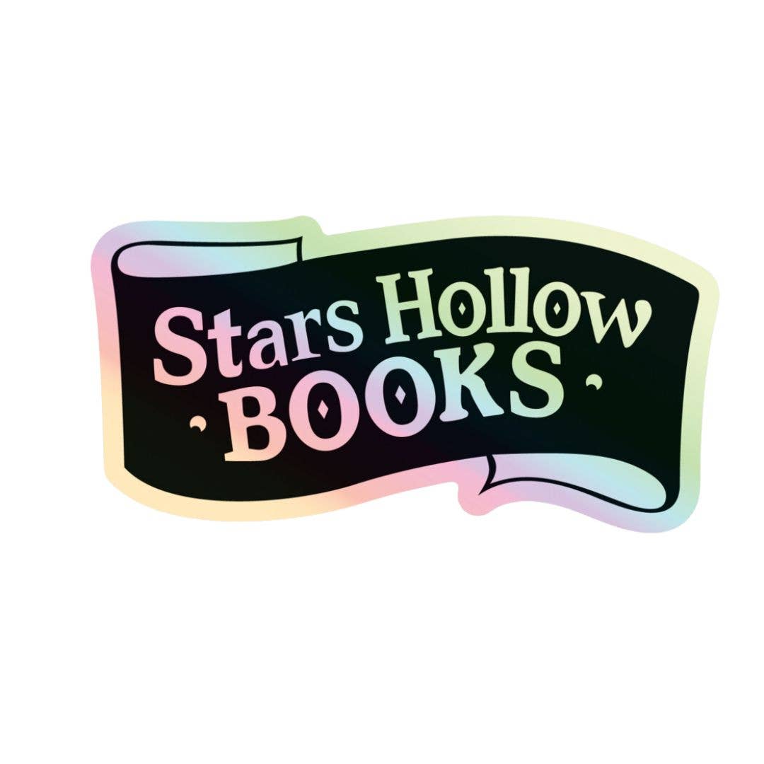 Stars Hollow Books Holographic Sticker – Gilmore Girls Fan