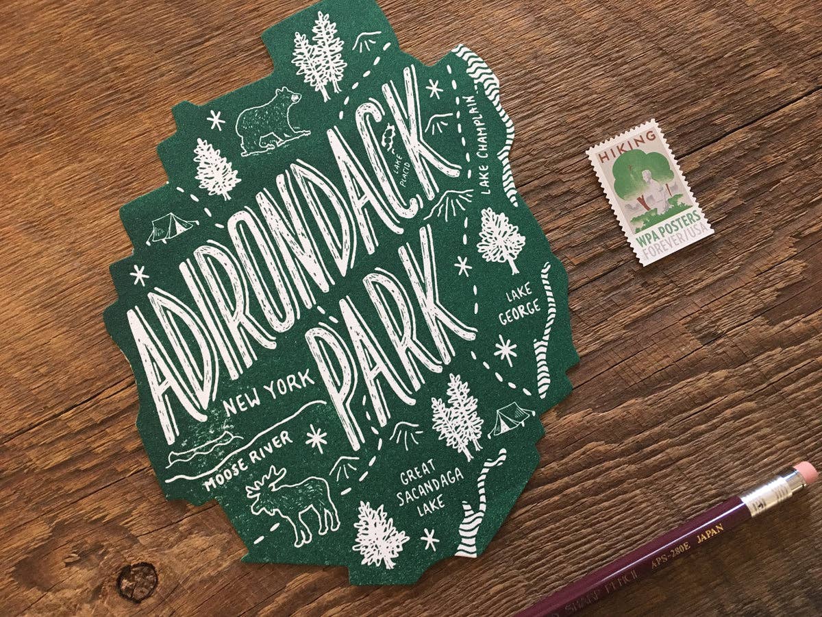 Adirondack State Park Postcard