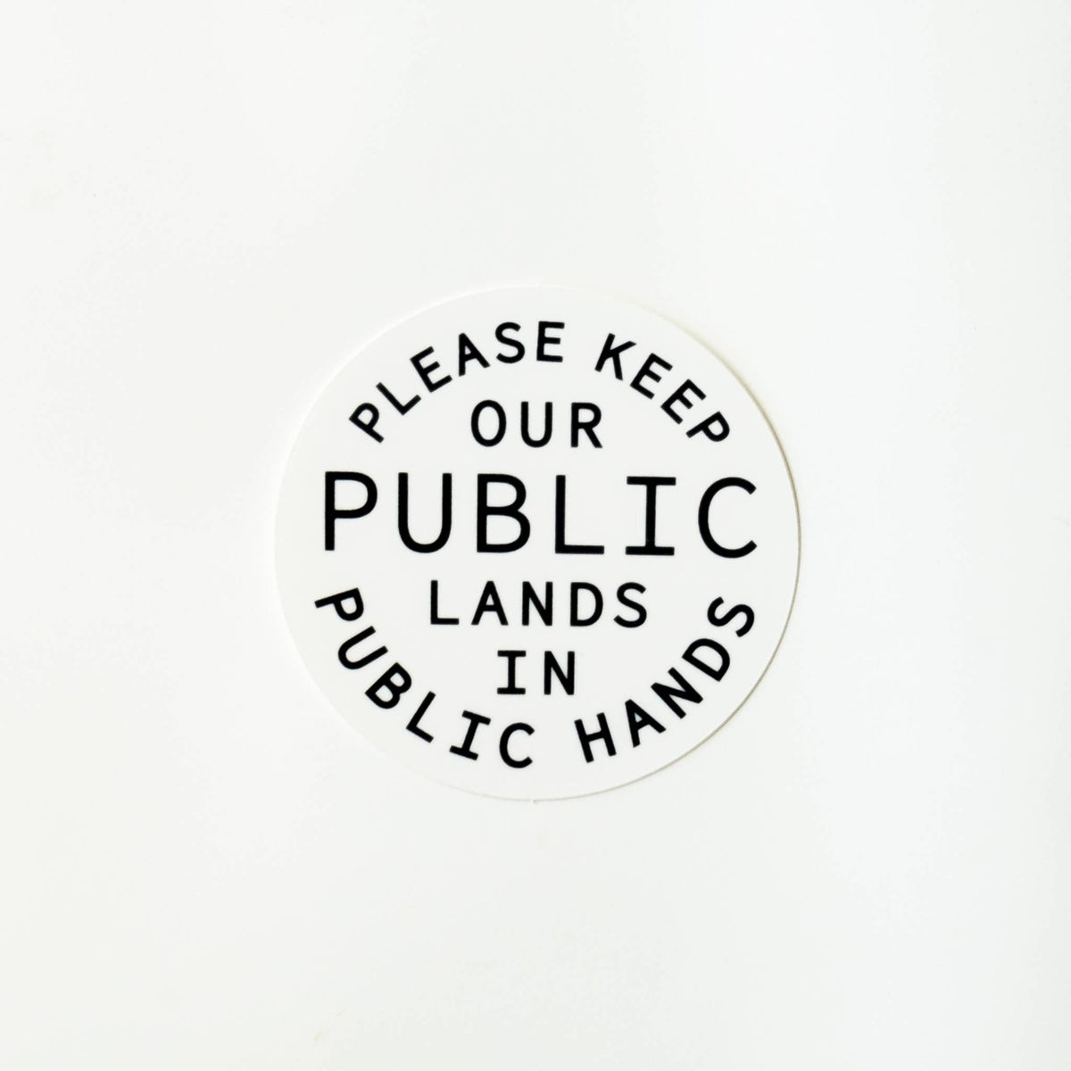 Keep Public Lands, In Public Hands Vinyl Sticker