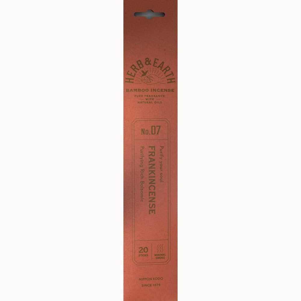 Frankincense Herb &amp; Earth Incense