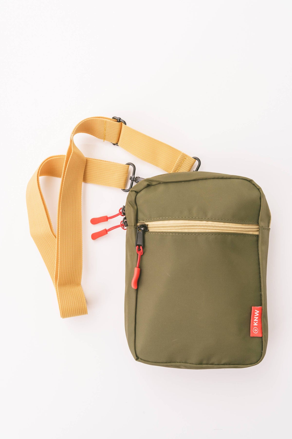Recycled Crossbody Bag | Olive/Khaki