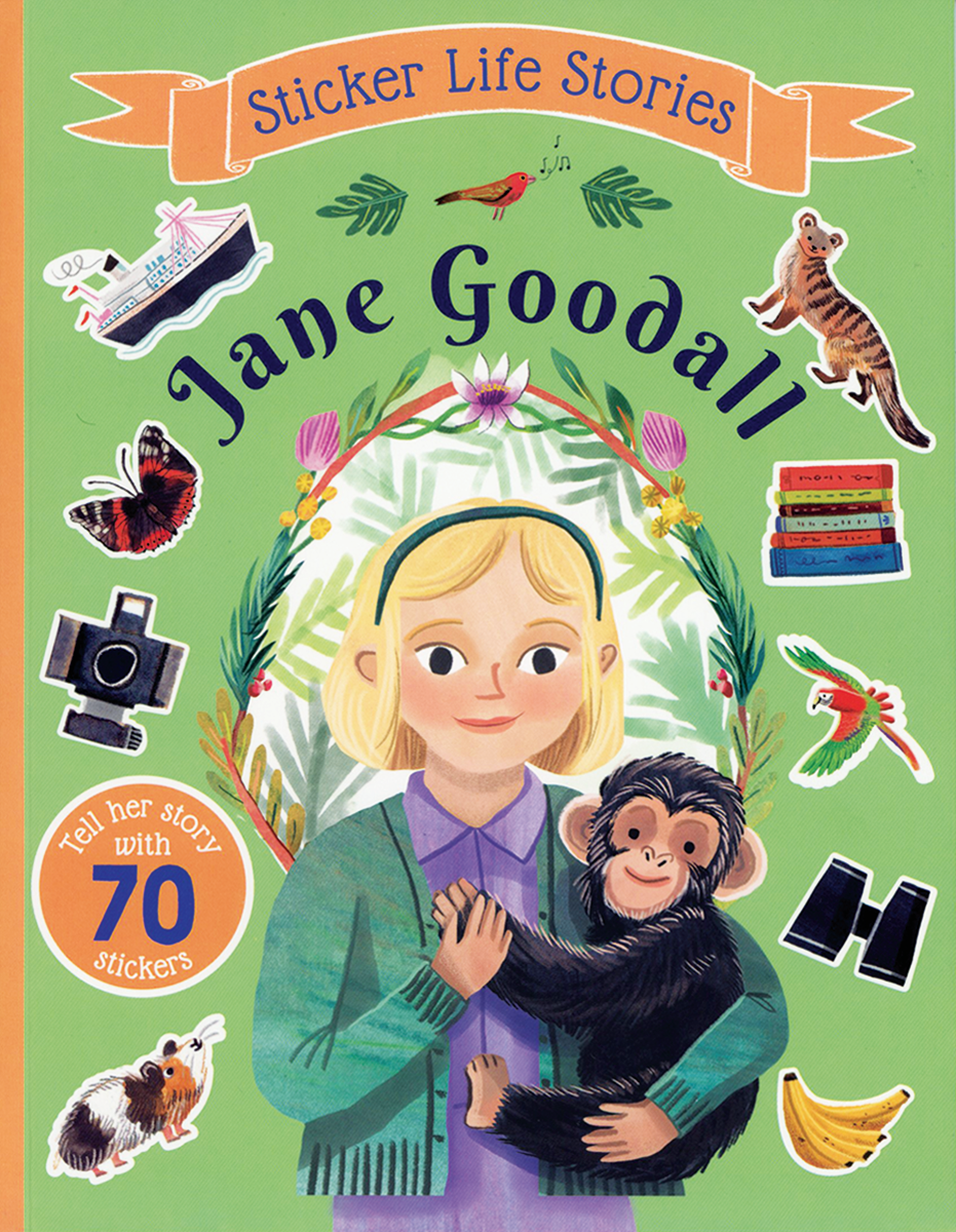 Sticker Life Stories: Jane Goodall