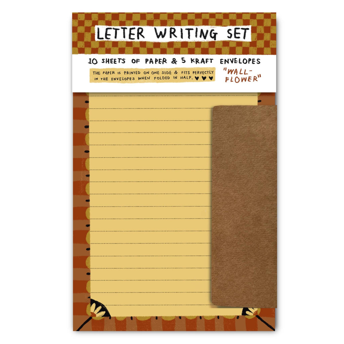 WALLFLOWER Stationery Set