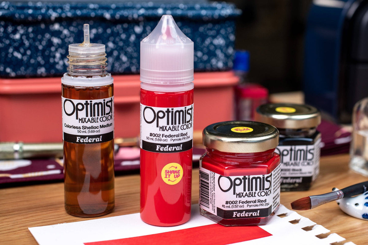 Optimist Pigment Ink, #002 Federal Red